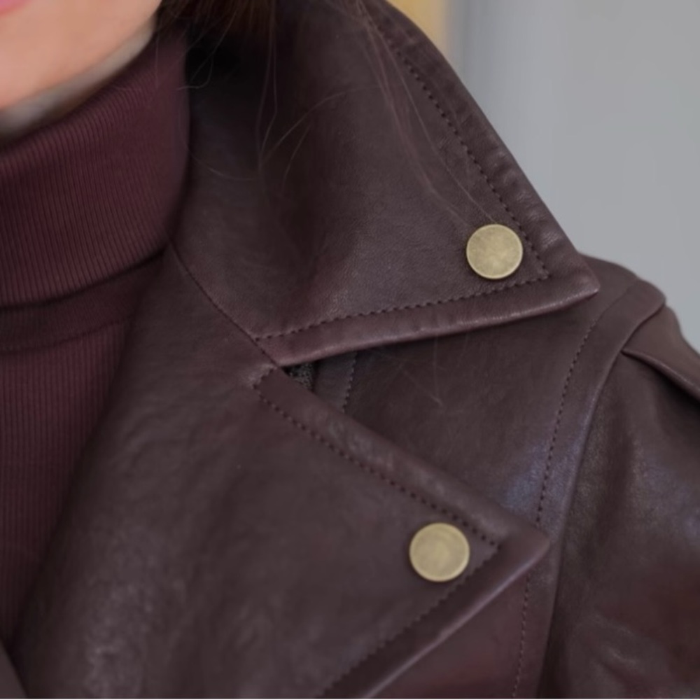 Veronica Beard Marea Moto Jacket - Picture 5 of 10